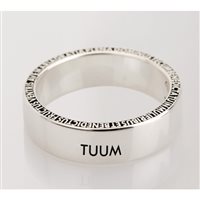 Gioielleria Baroni Anello Unisex Tuum TUU1LM90E00 12 Numero Uno Argento